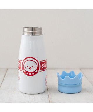 Mother garden しろたん 牛乳瓶風ステンレスボトル 《しろたん印》 ホワイト