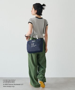 russet 《PEANUTS×russet》リバーシブルトートバッグ(CE-1744) Indigo