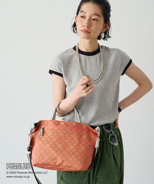 russet 《PEANUTS×russet》リバーシブルトートバッグ(CE-1744) Indigo