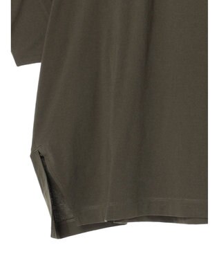 Green Parks 冷っとすずやか　ドルマンカット５分袖プルオーバー Khaki