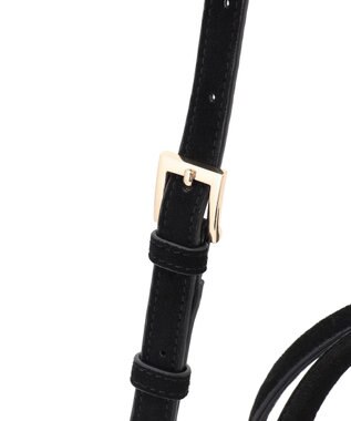 23区 【WEB&一部店舗限定】スエード ボストン バッグ ブラック系