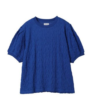 Green Parks 表面カットリブドッキングプルオーバー Blue