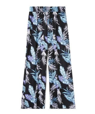 San-ai Resort（三愛水着楽園） 【SALE】ロングパンツ　M　【Coral veil（コーラルヴェール）】 ブラック
