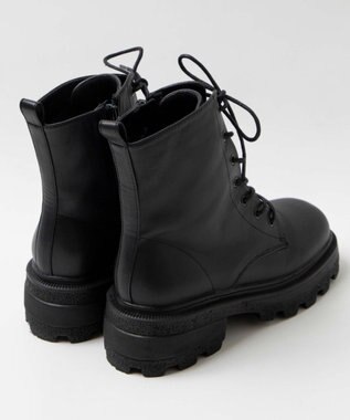 WEGO レースアップショートブーツ ブラック