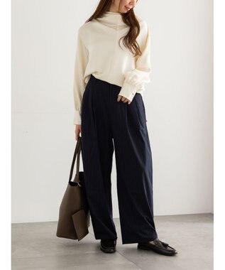 Te chichi ドレープネックブラウス《2025Autumn catalog vol.2 item》 オフホワイト