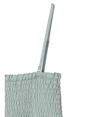 Green Parks ・ＥＬＥＮＣＡＲＥ　ＤＵＥ　ラメシフォンキャミワンピース Green