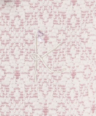 組曲 KIDS 【110-140㎝】 フロストフラワージャガード トレーナー ラベンダー