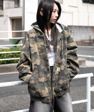 WEGO ワーカーズフードブルゾン 柄1