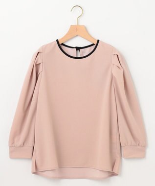 組曲 ライトアムンゼンジャージーバックリボン トップス ローズ系