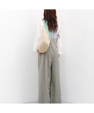 UNBILLION カシュカシュ cachecache / フリーハンドルクロッシェトートバッグ グリーン