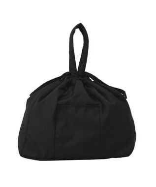 Green Parks ■ＷＩＴＨ　ＫＵＲＵＭＩ．Ｎ　２ｗａｙ巾着バッグ Black