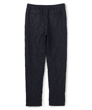 JOSEPH HOMME 【HIGH GRADE LINE】ブリーズリージャガード　ドロスト付ストレートパンツ / HOVE CONVERTIBLE ネイビー系