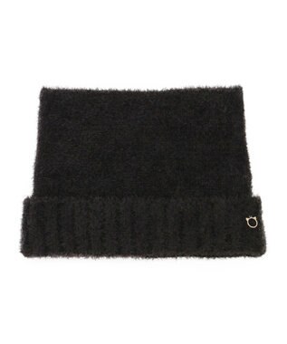 MOONBAT PAUL&JOE ACCESSOIRES(ポール&ジョー)ネコミミ シャギー ニット帽 ブラック