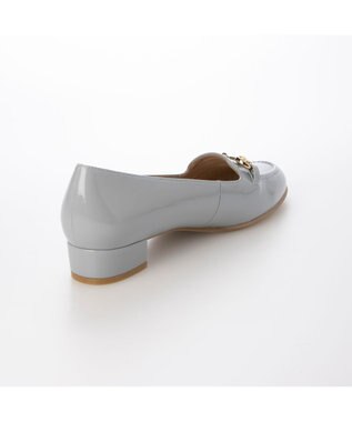 ing <ing>【WEB限定】【レイン対応】ヒールアップビットローファー ライトグレー