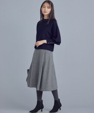 組曲 華奢見えフェミニット ネイビー系