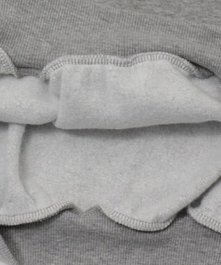 WEGO 【ユニセックス着用ITEM/裏起毛】バルーンクロップドグラフィックプルパーカー 杢グレー