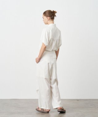 ATON MICRO SHRINK LAWN | ミリタリーパンツ WARM WHITE