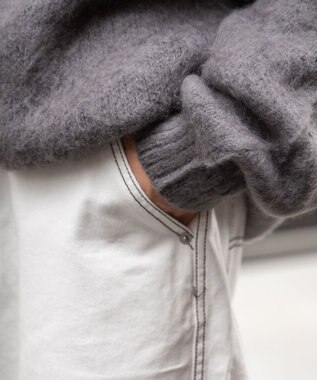 WEGO 【ユニセックス着用アイテム/ウエストゴム】ワーカーズパンツ ホワイトその他