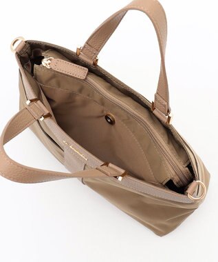 LA BAGAGERIE コンビ2WAYトートバッグ SMALL ベージュ