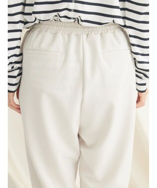 CRAFT STANDARD BOUTIQUE ストレッチカラーイージーパンツ Ivory