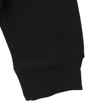 WEGO 【ユニセックス着用ITEM】THEBOYエルボーパッチクルーネックPO ブラック