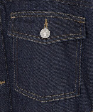 NAVE 【ReNAVE・洗える/中綿】ライトデニム ブルゾン ネイビー系