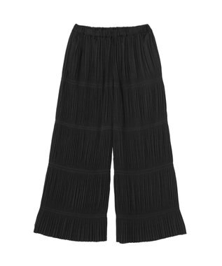CRAFT STANDARD BOUTIQUE プリーツイージーパンツ Black