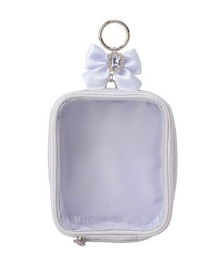 Maison de FLEUR ＥＣ限定ブルーマニアクリアポーチ Grayish Blue