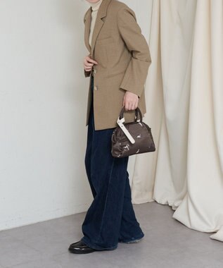 russet WOODLANDER 2WAYミニトートバッグ(CE-1668) Horse/BR