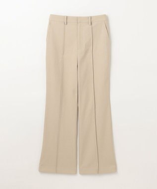 GRACE CONTINENTAL スリムフレアパンツ ベージュ
