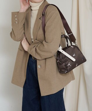 russet WOODLANDER 2WAYミニトートバッグ(CE-1668) Horse/BR