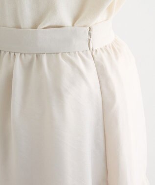 Green Parks エアリーティアードスカート Off White