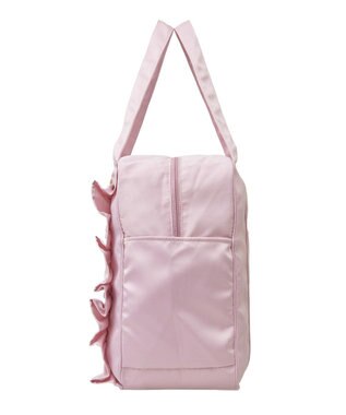 Maison de FLEUR EC限定サテンフリルキャリーオンバッグ Black