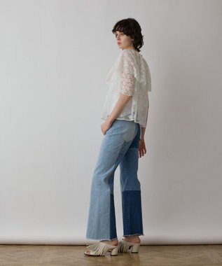 GRACE CONTINENTAL レースケープブラウス キナリ