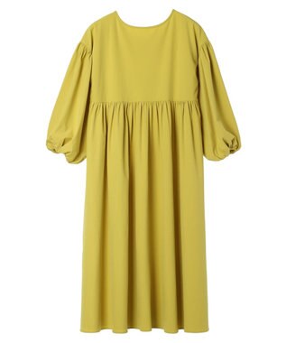 Green Parks armonia．２ｗａｙ袖ボリュームワンピース Yellow