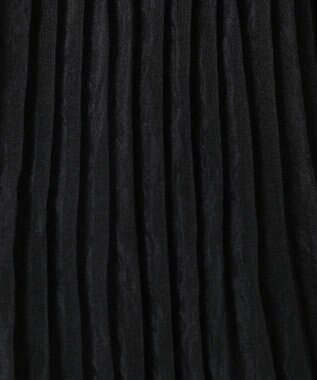 Green Parks エアリーティアードスカート Black