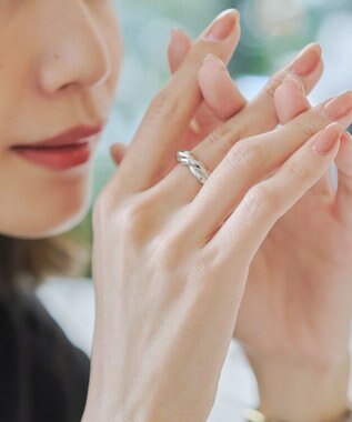 Tiaclasse ツイストモチーフリング シルバー