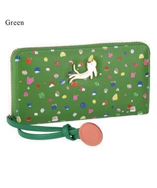 tsumori chisato CARRY てんてん ラウンドファスナー長財布