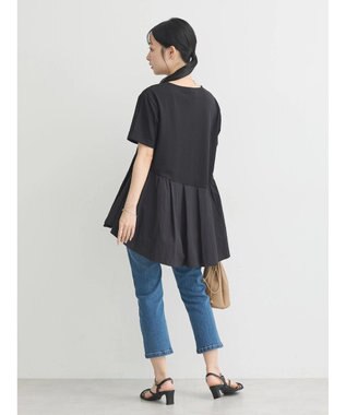 earth music&ecology クロップドデニムパンツ Medium Indigo