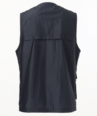 JOSEPH ABBOUD MOUNTAIN リップルサッカー ネイビー系