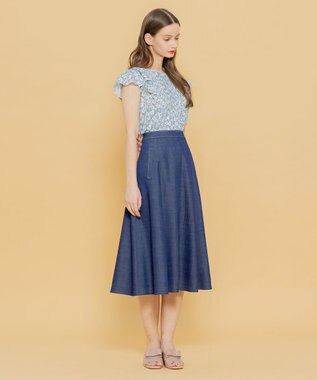 TOCCA 【洗える！】AROMA スカート ネイビー系