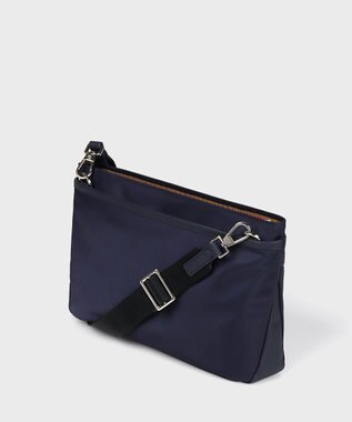 Paul Smith ナイロンブライトストライプトリム SS25 2WAYミニショルダーバッグ ネイビー