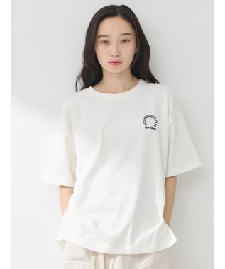 earth music&ecology Ｓｕｇａｒ　スリットＴ Off White