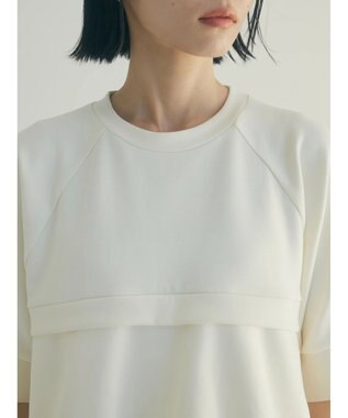 Green Parks armonia．カットレイヤードワンピース White