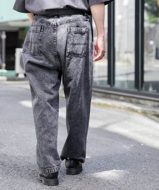 WEGO ケミカルバギーパンツ ブラックその他