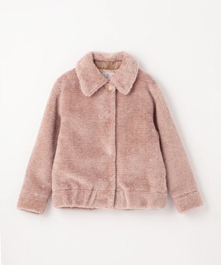 組曲 KIDS 【150-160cm】ハグミー ブルゾン ミルクティー系