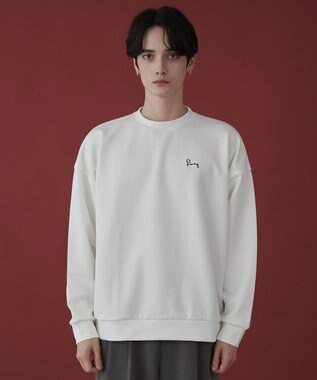 WEGO 【ユニセックス着用ITEM】AIRFUNCTIONワンポイントプルオーバー ホワイト