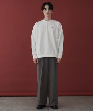 WEGO 【ユニセックス着用ITEM】AIRFUNCTIONワンポイントプルオーバー ホワイト