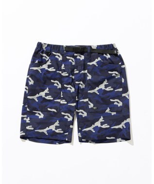 JOSEPH ABBOUD MOUNTAIN 【CREA掲載・ストレッチ/軽量/撥水】 エンボスカモフラージュ ショーツ ネイビー系6