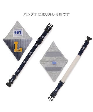 PET PARADISE Lee 両面バンダナ 首輪 ＳＳ グレー